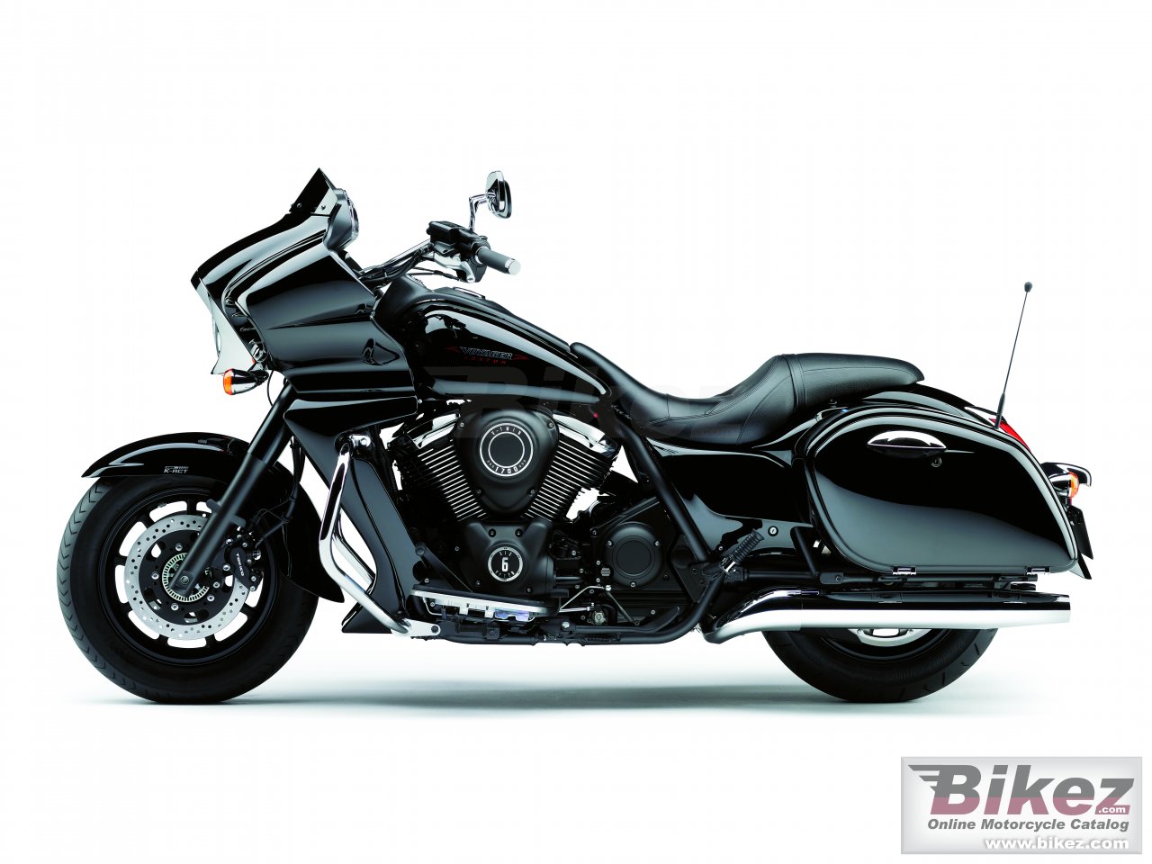 Big Kawasaki vn 1700 voyager custom picture and wallpaper from Bikez.com